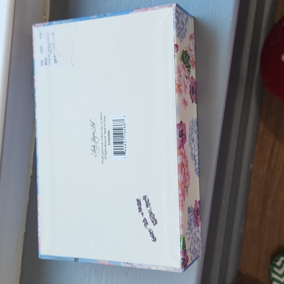 Blue Bird Cigar Stationery Box Pink Blue Flowers - Picture 4 of 4